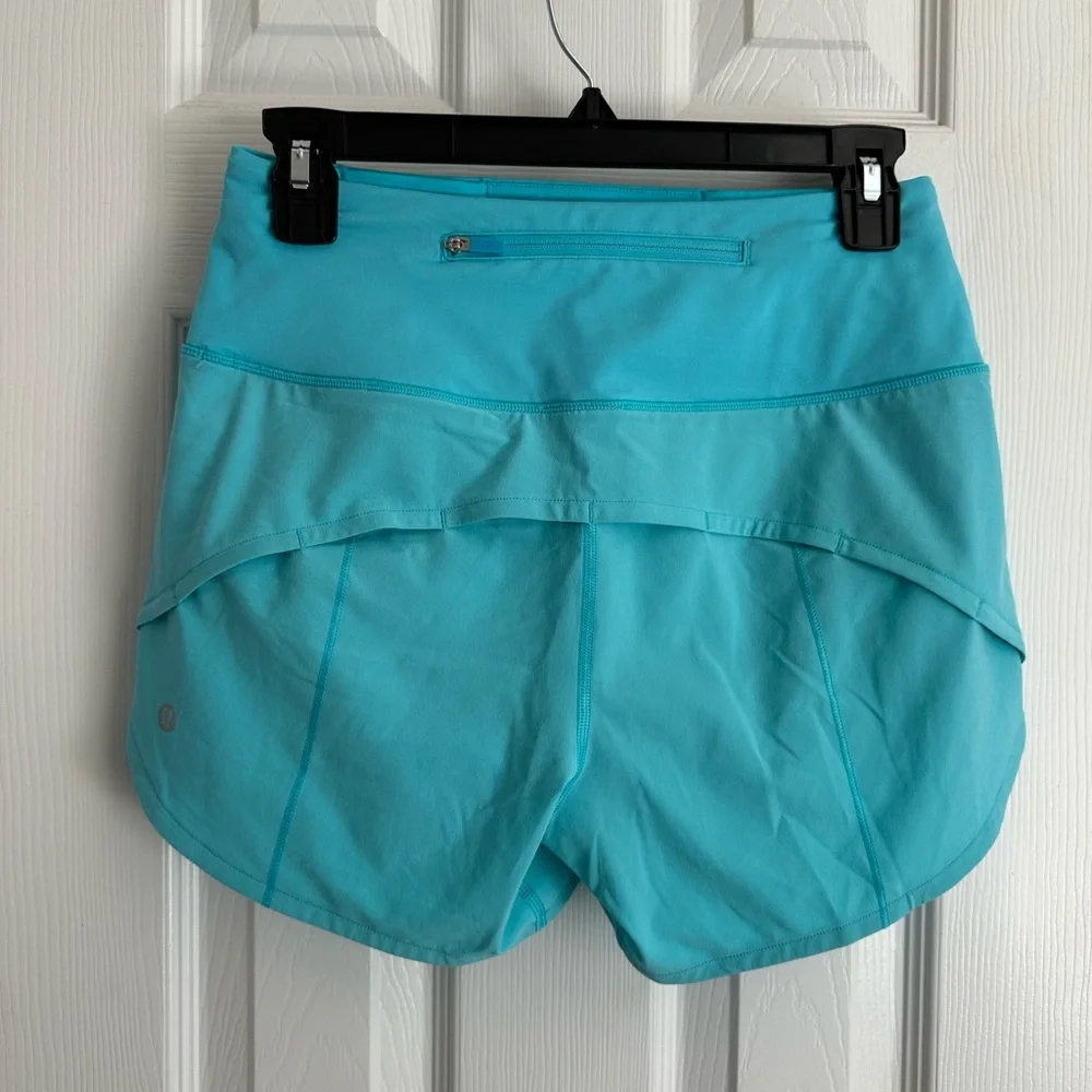 lululemon athletica Light Blue Athletic Shorts - Picture 4 of 10